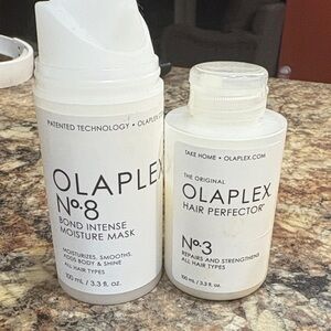 OLAPLEX No.8 Bond Intense Moisture Mask & No.3 Hair Perfector Set